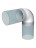 Колено 90° для круглых каналов ERA 15ККП 150x90