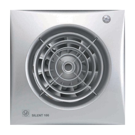 Накладной вентилятор Soler &amp; Palau SILENT-100 CDZ SILVER