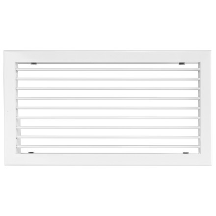 Решетка настенная однорядная регулируемая Shuft 1WA 400x150