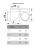 Колено 90° для круглых каналов ERA 16ККП 160x90