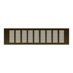 Вентиляционная решетка Благовест 100x400 бронза