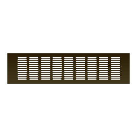 Вентиляционная решетка Благовест 100x400 бронза