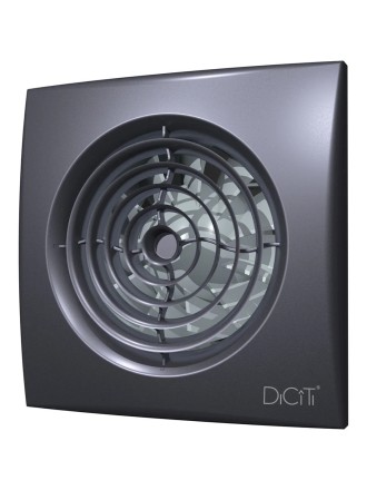 Бытовой вентилятор осевой DiCiTi AURA 4C D100 Dark gray metal