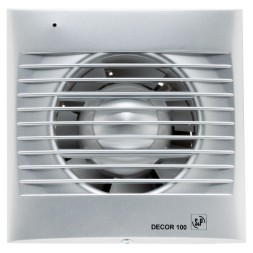 Вентилятор вытяжной Soler Palau DECOR-100C Silver 13Вт