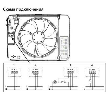 Накладной вентилятор FRESH Intellivent Black