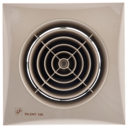 Накладной вентилятор Soler &amp; Palau SILENT-100 CZ CHAMPAGNE