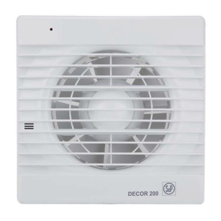 Вентилятор вытяжной Soler Palau DECOR-200CH