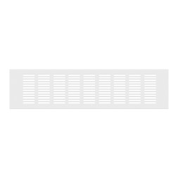 Вентиляционная решетка Благовест 100x400 белая