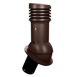 Вентиляционный выход изолированный WIRPLAST WIROVENT EVO E10 110-125/447 Коричневый