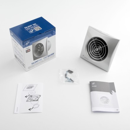 Накладной вентилятор Soler &amp; Palau SILENT-100 CRZ SILVER