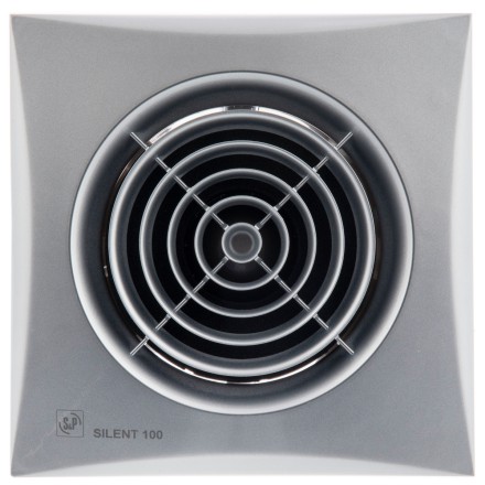 Накладной вентилятор Soler &amp; Palau SILENT-100 CRZ SILVER