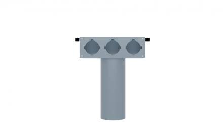 Flexag FL-PCP-125/90x3 пленум вентиляционный потолочный, D125, на 3 выхода FLD