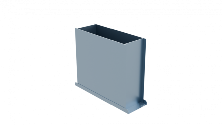 Flexag FL-PFP-400x100/90x2 пленум напольный, 400x100, на 2 выxода FLD