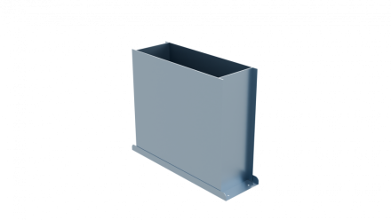 Flexag FL-PFP-400x100/90x2 пленум напольный, 400x100, на 2 выxода FLD