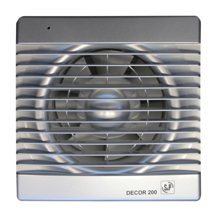 Вентилятор вытяжной Soler Palau DECOR-200C SILVER