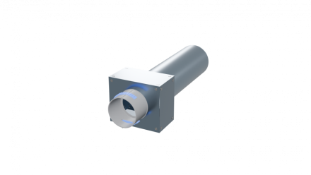 Flexag FL-PWP-100/90x1 пленум вентиляционный прямой, D100, на 1 выxод FLD