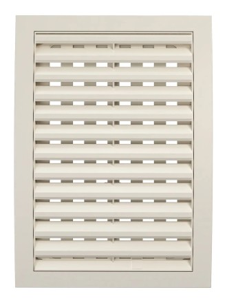 Решетка вентиляционная пластиковая регулируемая Era 1825РРП 180х250 Ivory