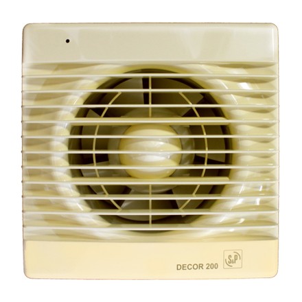 Вентилятор вытяжной Soler Palau DECOR-200C IVORY