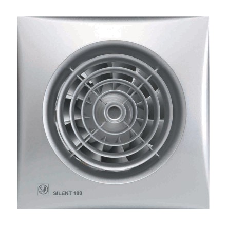 Накладной вентилятор Soler &amp; Palau SILENT-100 CZ SILVER 12V