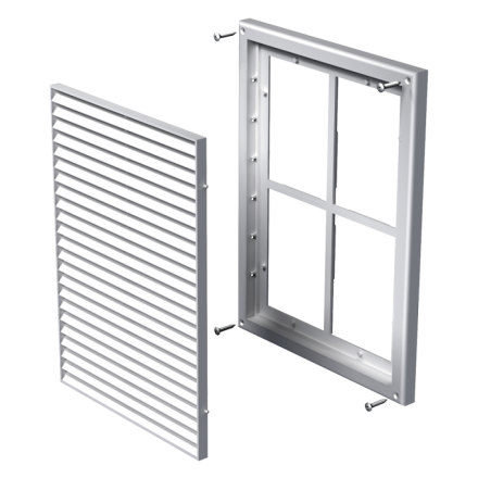 Решетка пластиковая VENTS МВ 160 с