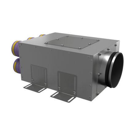 Коллектор металлический Provent KV 160/75x6 на 6 выходов