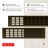 Вентиляционная решетка Благовест 100x400 бронза (2шт.)