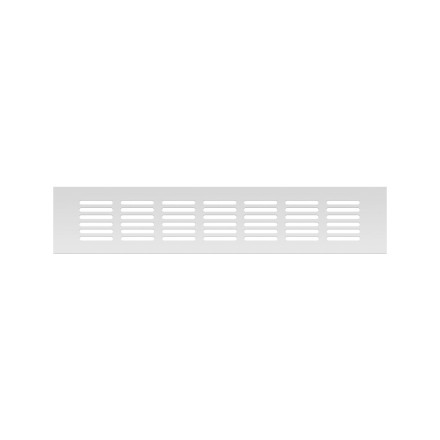 Вентиляционная решетка Благовест 60x300 серебро