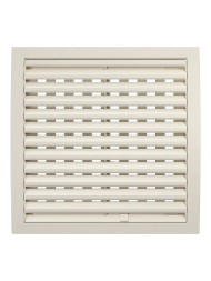 Решетка вентиляционная пластиковая регулируемая Era 2525РРП 250х250 Ivory