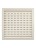 Решетка вентиляционная пластиковая регулируемая Era 2525РРП 250х250 Ivory
