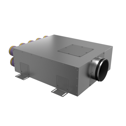 Коллектор металлический Provent KV 160/75x10 на 10 выходов