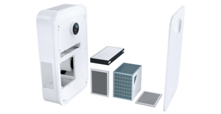 Приточно-вытяжная вентиляционная установка FUJI ERW-150X.P (Wi-Fi / Pearl White)