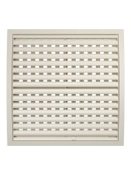 Решетка вентиляционная пластиковая регулируемая Era 3535РРП 350х350 Ivory