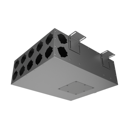 Коллектор металлический Provent KV 160/75x12 на 12 выходов