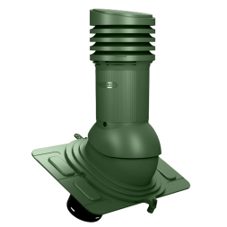 Вентиляционный выход изолированный WIRPLAST WIROVENT EVO E18 110-125/447 Зелёный