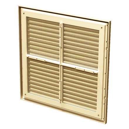 Решетка пластиковая VENTS МВ 250 с бежевый
