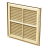 Решетка пластиковая VENTS МВ 250 с бежевый