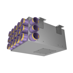 Коллектор металлический Provent KV 200/75x18 на 18 выходов