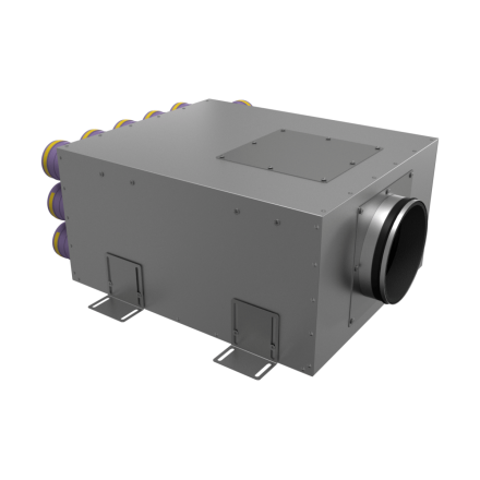 Коллектор металлический Provent KV 200/75x18 на 18 выходов