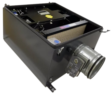 Приточная установка с электрическим нагревом Minibox Е-1050 PREMIUM Вентилятор EC (Швеция) GTC