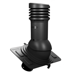Вентиляционный выход изолированный WIRPLAST WIROVENT EVO E18 110-125/447 Чёрный