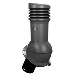 Вентиляционный выход изолированный WIRPLAST WIROVENT EVO E26 110-125/447 Графитовый