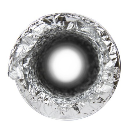 Гибкий неизолированный воздуховод Polar Bear Aluduct 203x10м