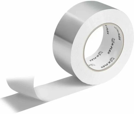 Алюминиевая самоклеющаяся лента K-FLEX ALU AA 130 50 мм 50 м