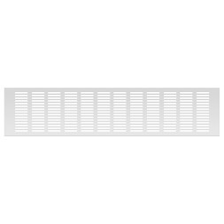Вентиляционная решетка Благовест 120x500 серебро