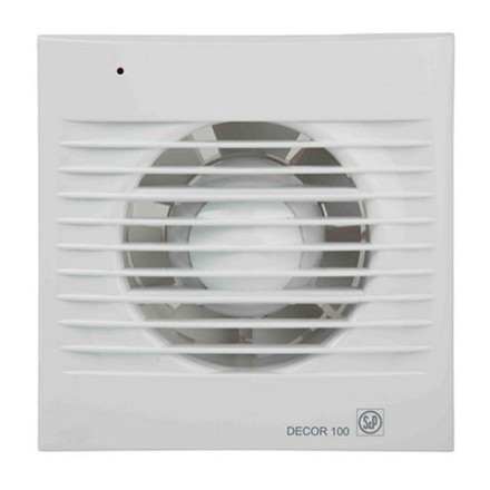 Вентилятор вытяжной Soler Palau DECOR-100CRZ 13Вт