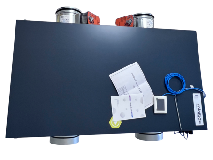 Приточная установка с электрическим нагревом Minibox E-2050 PREMIUM Вентилятор EC (Швеция) Zentec