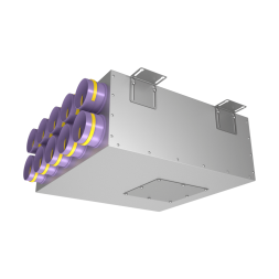Коллектор металлический Provent KV 200/90x10 на 10 выходов