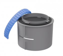 Фланец соединительный Flexag FL90-G, цвет серый