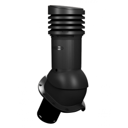 Вентиляционный выход изолированный WIRPLAST WIROVENT EVO E26 110-125/447 Чёрный