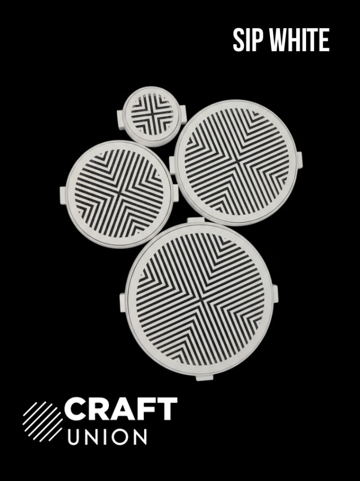 Магнитная решётка Craft Union Sip White D139 мм (внутренний d125 мм ...